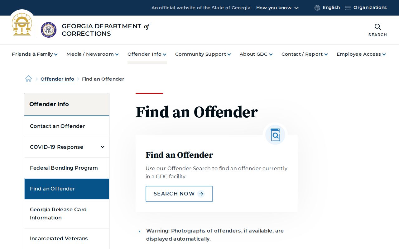 GDC offender search for Coffee County projected release dates